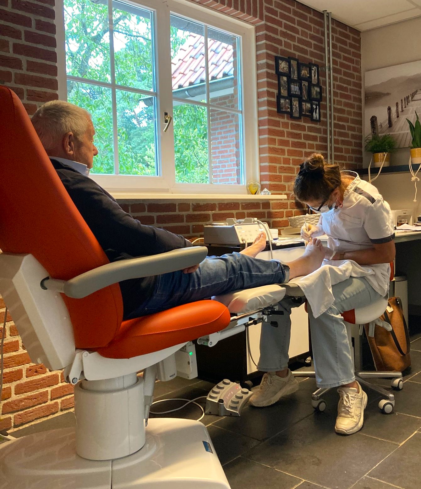 De pedicuresalon van Yvonne